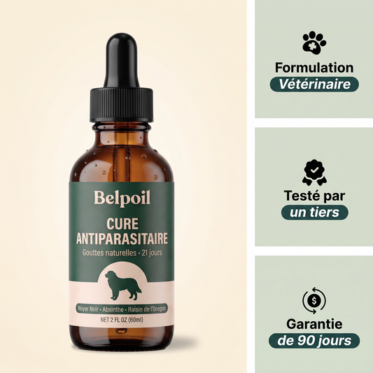 Cure Antiparasitaire en Gouttes — BELPOIL™